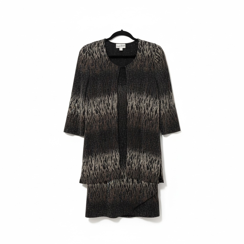 Joseph Ribkoff Vintage Two Piece Dress & Jacket Set